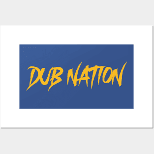 Golden State Warriors Dub Nation Posters and Art